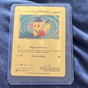 Special delivery Pikachu (Gold)